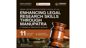 Enhancing Legal Research Skills through Manupatra: A Training & Orientation Session